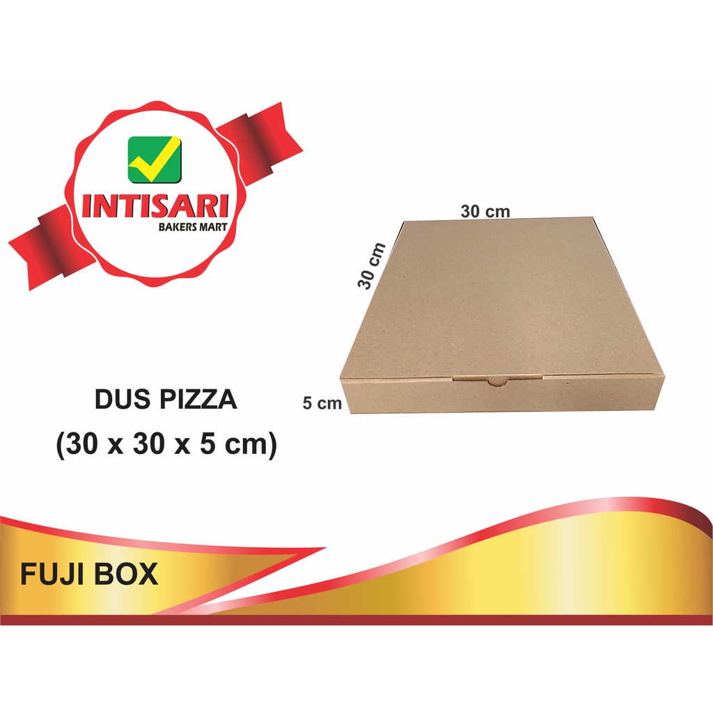 

[10 PCS] DUS PIZZA 30 x 30 x 5 cm FUJI BOX
