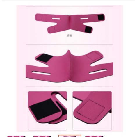 Alat Sabuk Penirus Pipi Wajah V-Shape Belt Face Lift Slimmer Chin Anti Wrinkle Belt