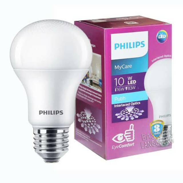 Lampu Led Philips MyCare 10 Watt Putih