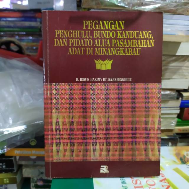 Pegangan Penghulu Bundo Kanduang Dan Pidato Alua Pasambahan Adat Di Minangkabau Shopee Indonesia