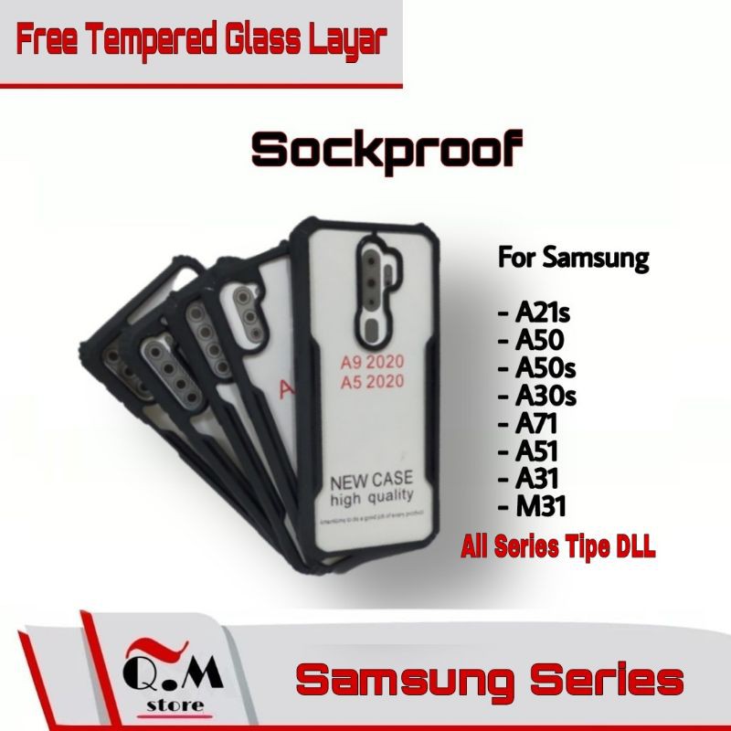 PROMO Case Samsung A22 5G/A22/A62/A32/A52/A72/M12/A03S/M03S /A21/A30s/A71/M31 Softcase