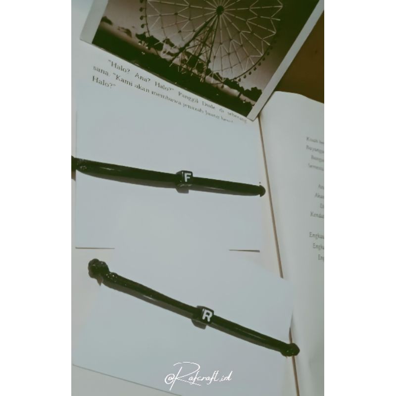 GELANG INISIAL GELANG HURUF COUPLE [A-T]