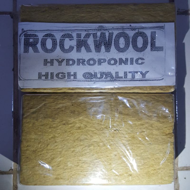 Rockwool Cultilene 1/4 Slab (25x15x7,5CM) Media Tanam Hidroponik