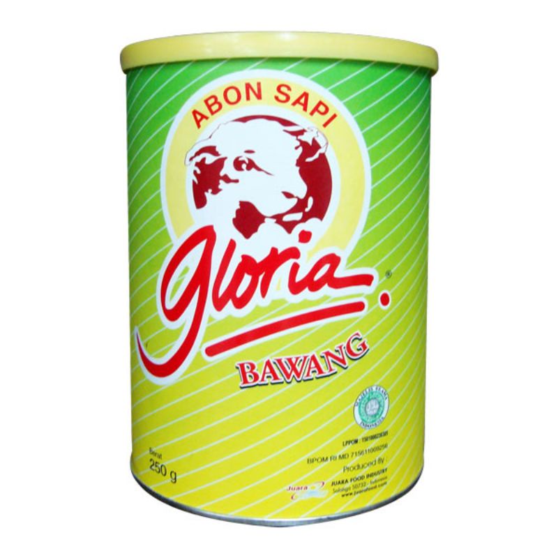 Abon Sapi Gloria 250gr Rasa Bawang / Rasa Original