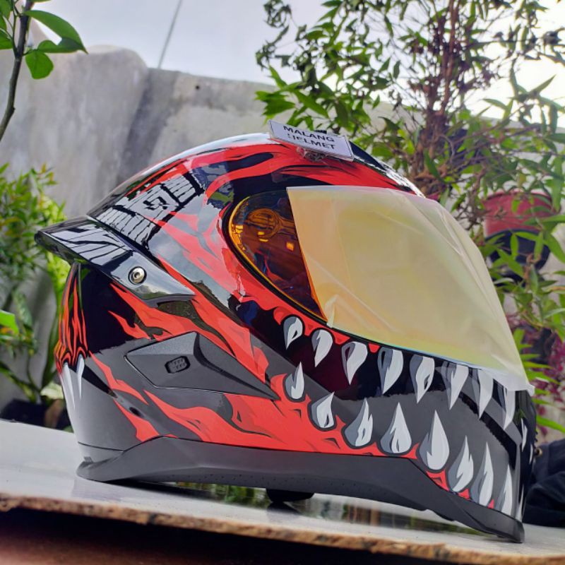 Helm SNAIL FFS 1 Tyranno Red
