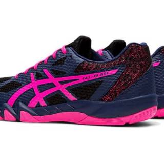 Asics Gel Blade 7 women for badminton pink glo Shopee Asics Gel Blade 7 women for badminton pink glo Shopee