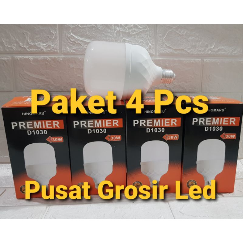 Paket 4 pcs Lampu Led Hinomaru 30 Watt Cahaya Putih