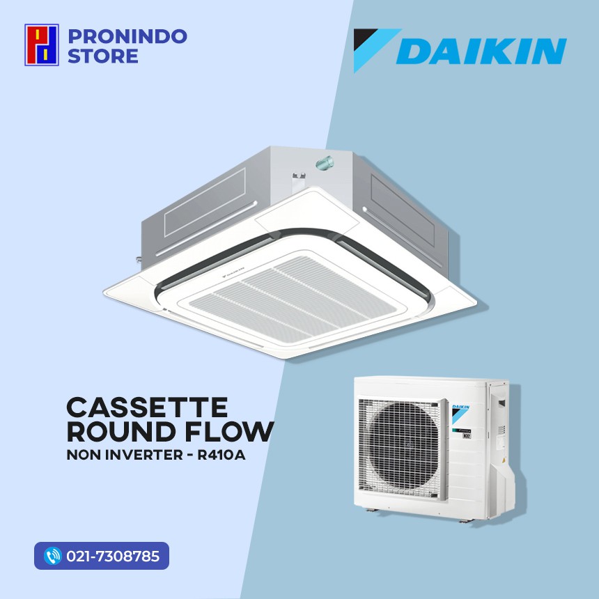 Ac Daikin Cassette 2 5pk 2 5 Pk Round Flow Indonesia