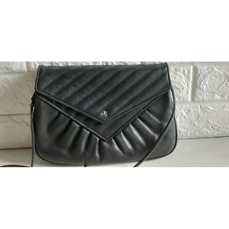 Tas kulit brand Jane Shilton