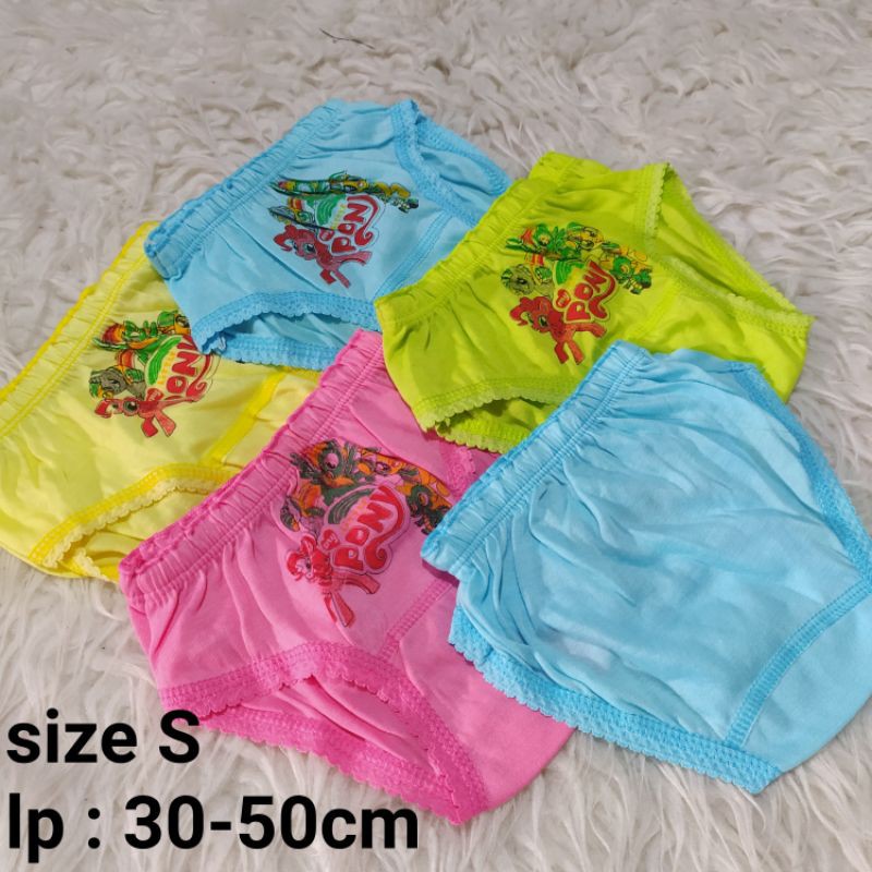 celana dalam anak umur 1-3 tahun murah harga 3 pcs