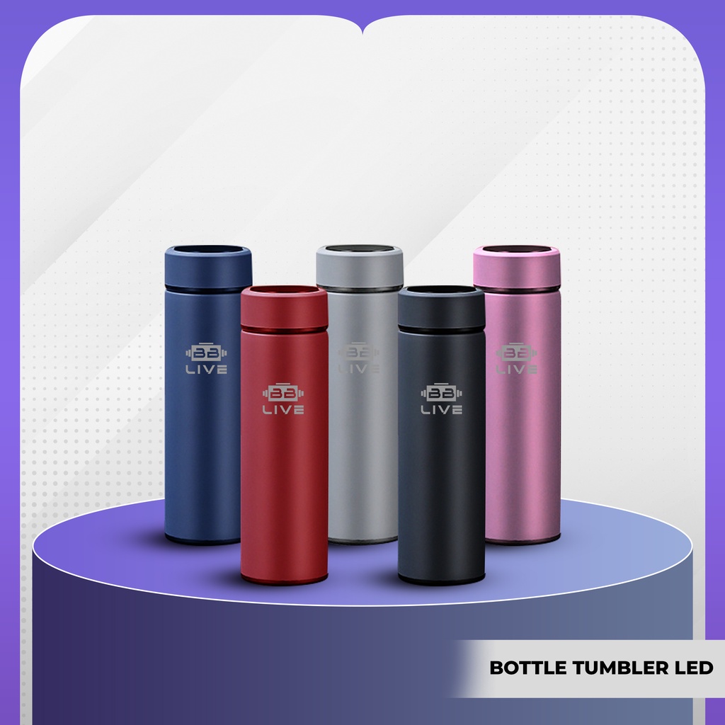 Botol Minum Tumblr / Botol Tumbler Led /Tumbler LED Import Murah