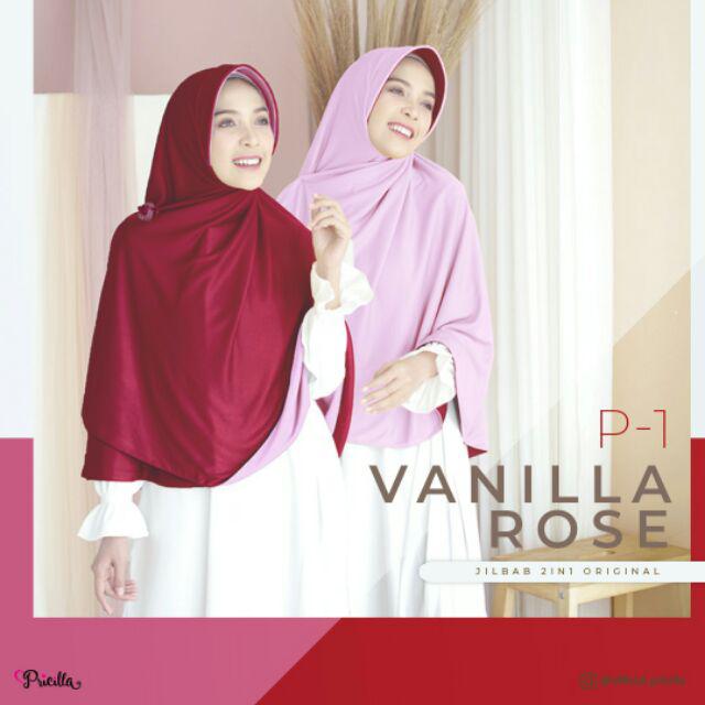 JILBAB INSTAN BOLAK BALIK PRICILLA ORIGINAL PAD-P1