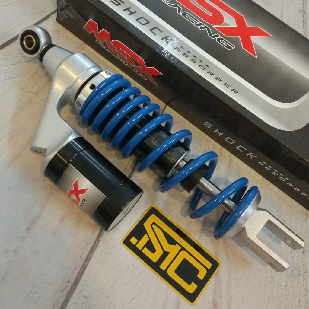 Shockbreaker Matic Tabung MSX 310mm Biru