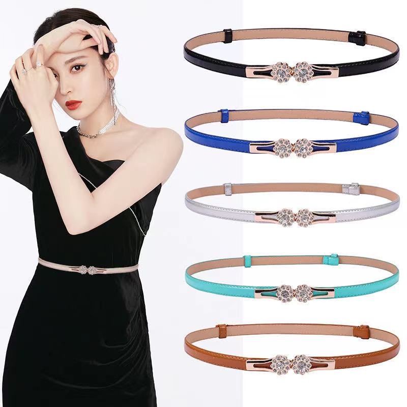 Ikat Pinggang Wanita Gesper Fashion Wanita Belt Bunga