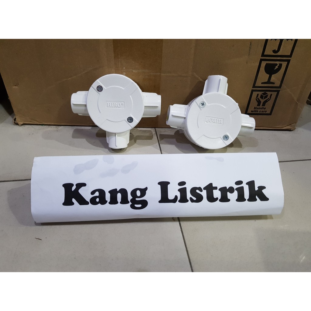 Tedus / Tdos /Terminal Cabang 3 20mm / Tdus Putih Cabang 3 Visero