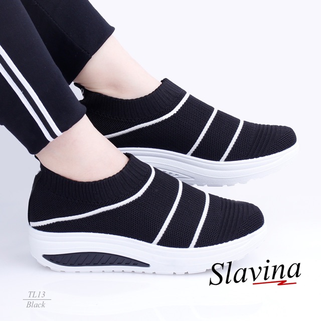 Slavina Velysia Flyknit Wedges