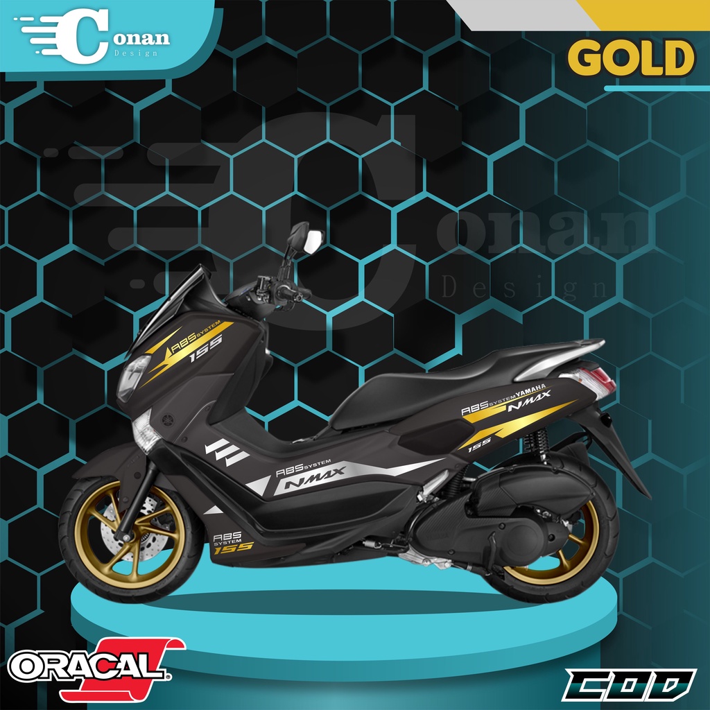 Aksesoris Motor Nmax Cutting Sticker Nmax Stiker Motor Nmax Striping Nmax 2019 All Nmax - NMxGS05