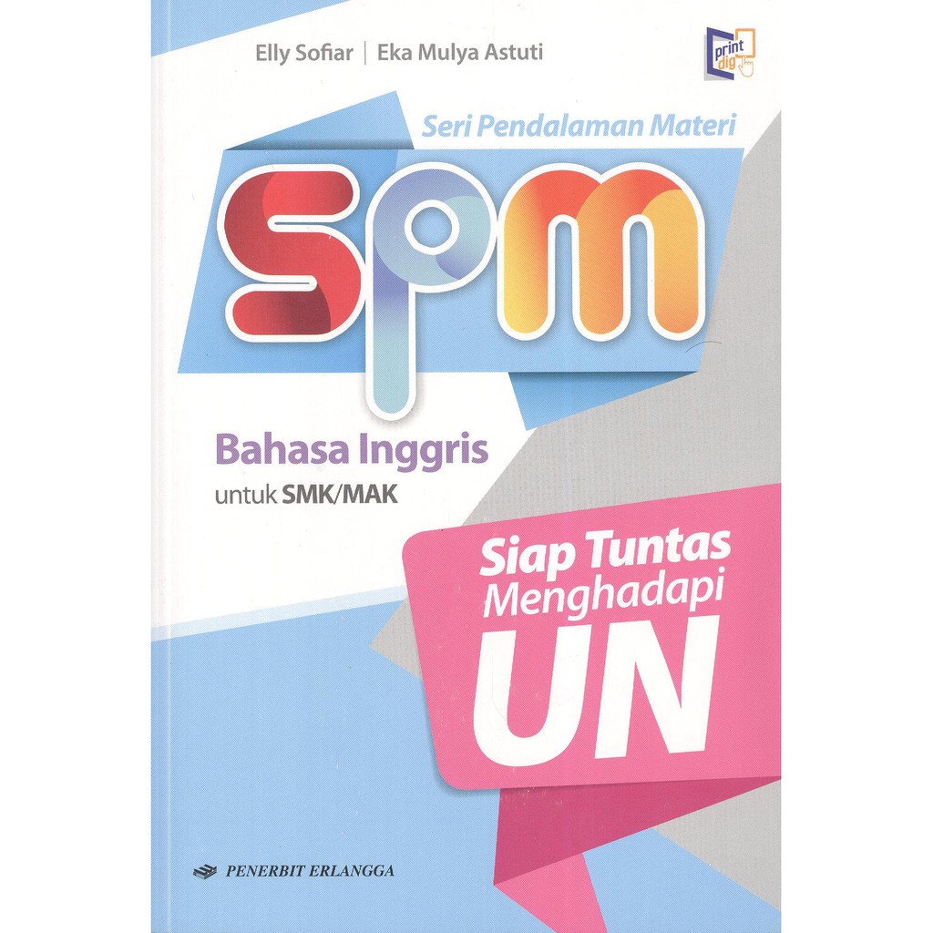 Jual Bku Erlangga Ori Spm Bahasa Inggris Untuk Smk Mak Shopee Indonesia