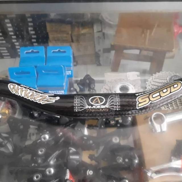 HANDLEBAR AMOEBA CARBON SCUD