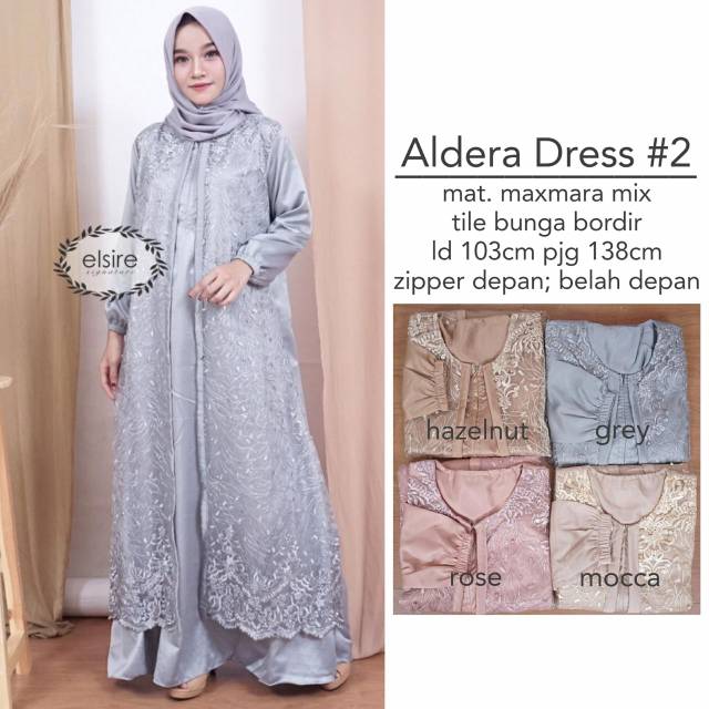 ALDERA DRESS #2 BY ELSIRE (DRESS BRUKAT)