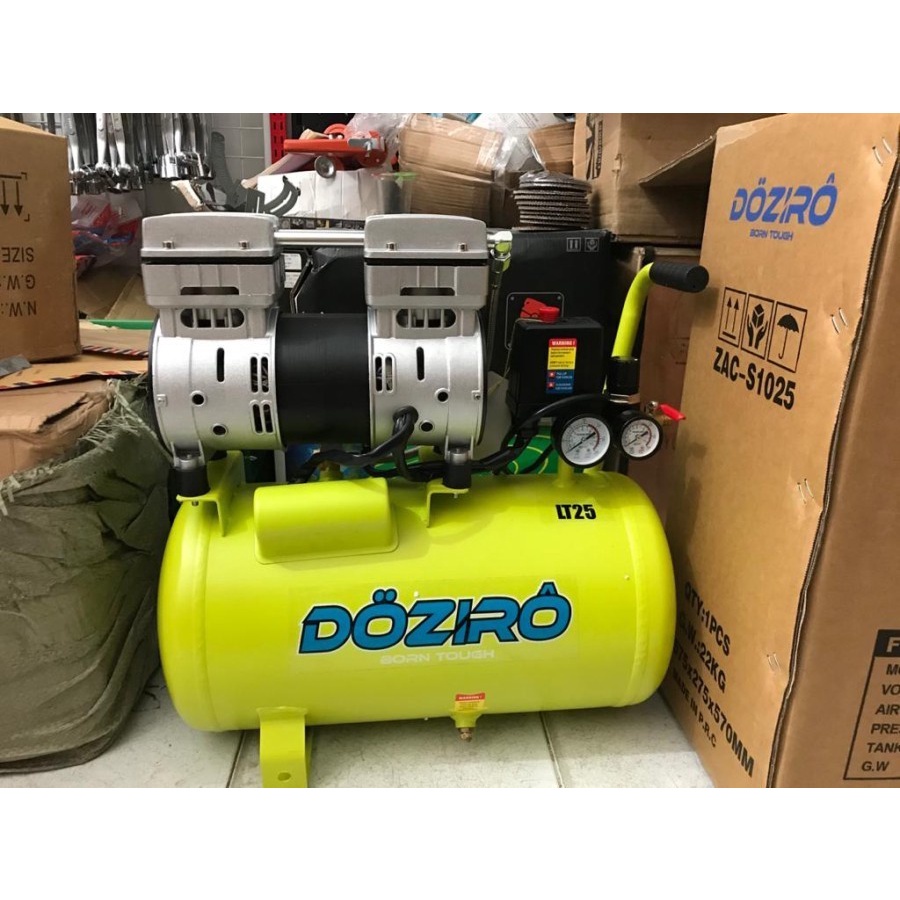 Kompresor angin / air COMPRESSOR ZAC-S1025 SILENT 1HP DOZIRO