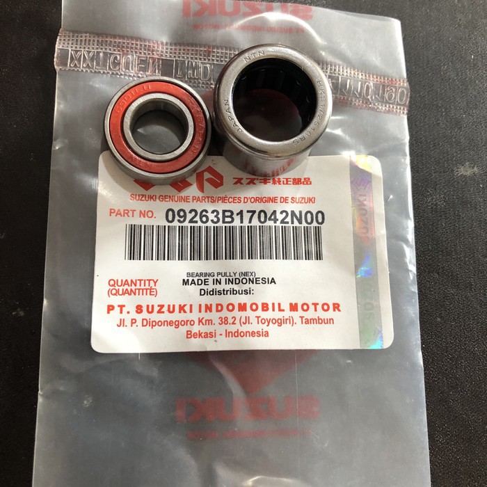 ORI Bearing Pully Lahar Laher Bambu Kanan Kiri 1 Set Suzuki Nex