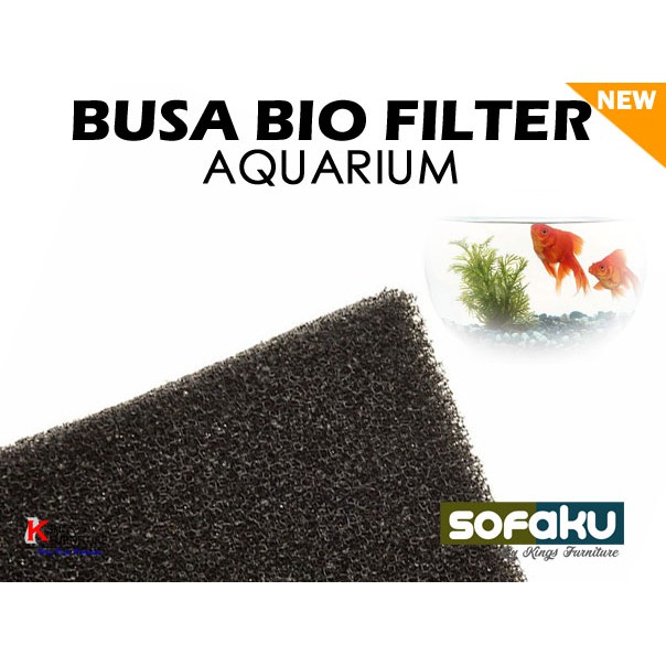 Busa Filter Akuarium - Bio Foam - Filter Akuarium - Busa Kolam Ikan