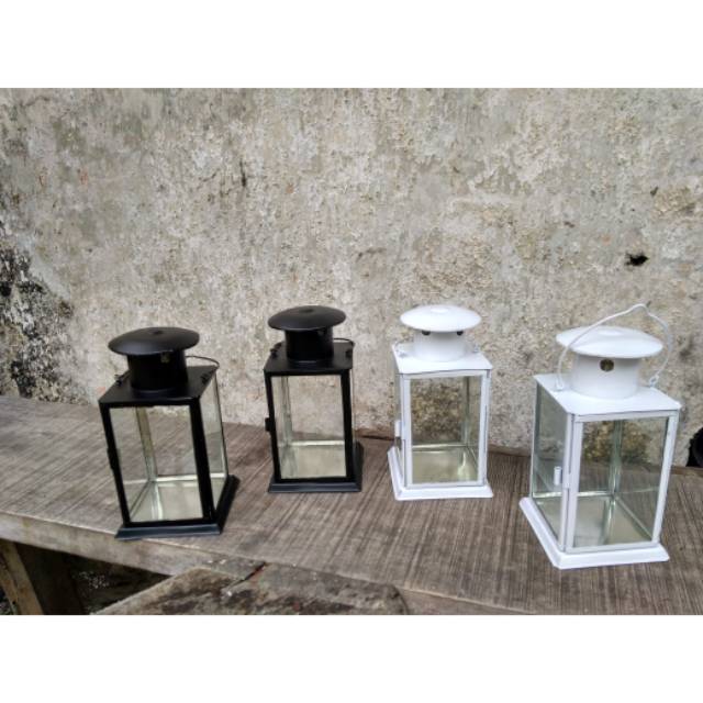 Lentera tempat lilin mini warna