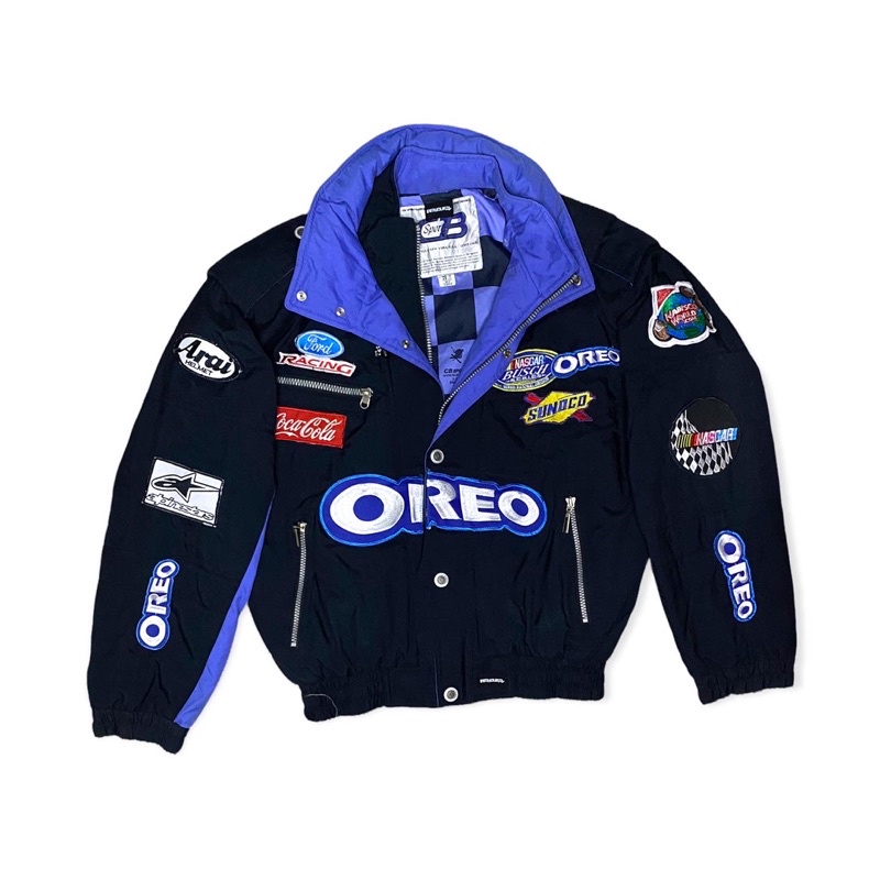 Reworked Oreo Checkered Nascar Jacket