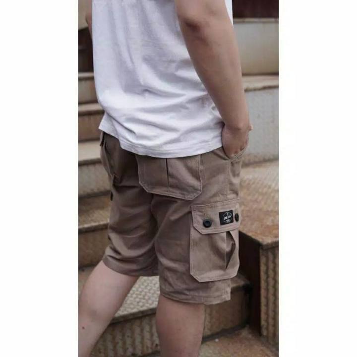 [BISA COD] Size 27- 38 YANG LAGI HITS Celana Pendek Cargo Pria Kimpul Gunung PDL Army Doreng Mma Casual B