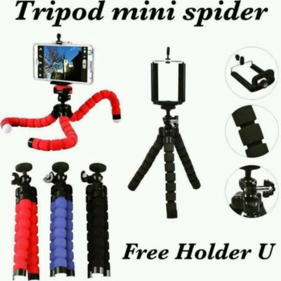 TRIPOD MINI GORILLA FREE HOLDER U - GORILAPOD + HOLDER U - FA