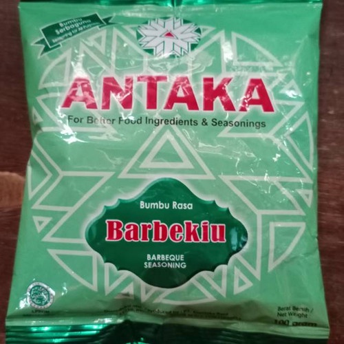 BARBEKIU BUMBU TABUR INSTANT / BUMBU MASAK / BUMBU MASAKAN / BUMBU TABUR ANEKA RASA SERBA GUNA ANTAKA 100 GR