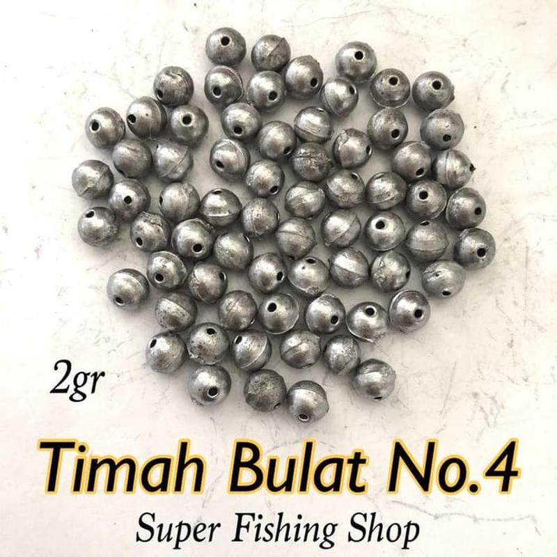 

Timah Bulat No 4 (Isi 20 butir)