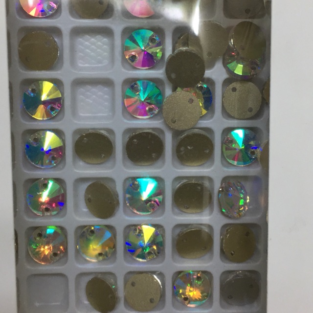 Diamon kaca  ukuran 8mm 10MM DAN 12MM per lusin BENTUK BULAT BUKAN PLASTIK ATAU AKRILIK