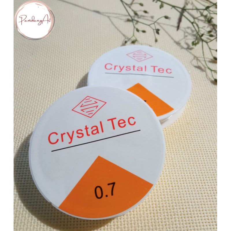 Benang Senar Elastis Bening Crystal Tec