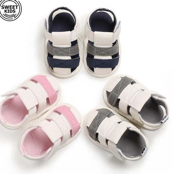 Serbuuuu.. Sandal Bayi Prewalker Anak Laki Laki Perempuan Umur 0 - 12 Bulan Sandal Prewalker Bayi Co