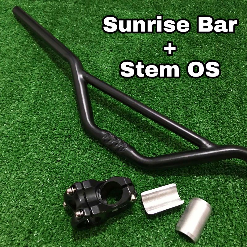 Stang Sepeda Sunrise Bar Handlebar Sunrise Bar Sepeda Mtb Bmx Federal Commuter Bike Fixie