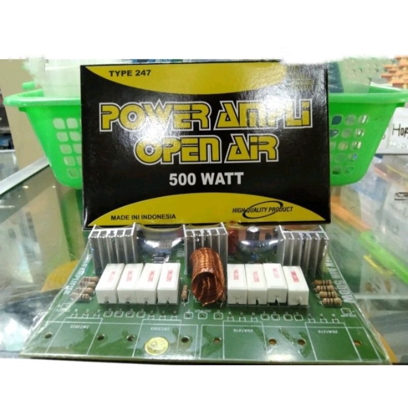 power ampli open air 500watt mono