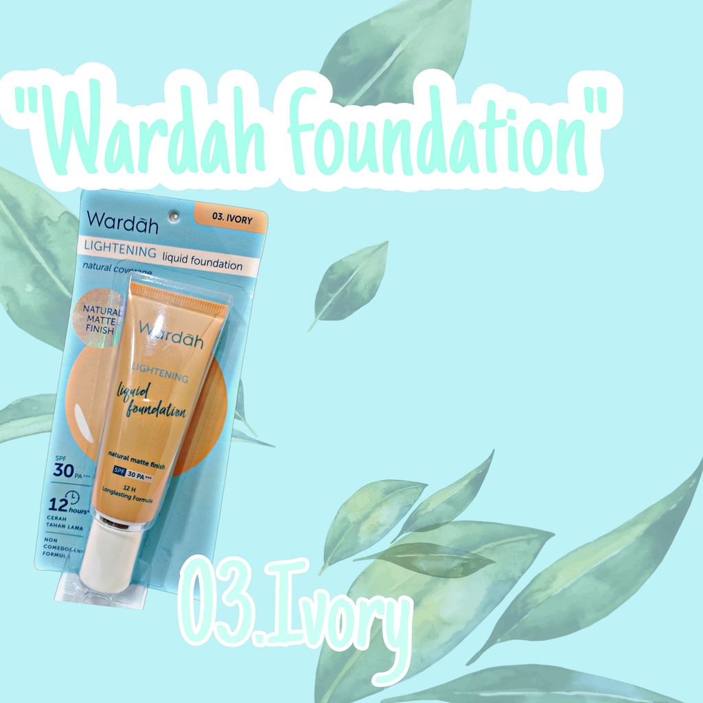 Wardah Lightening Liquid Foundation BPOM Halal | Liquid Foundation (GROSIR)