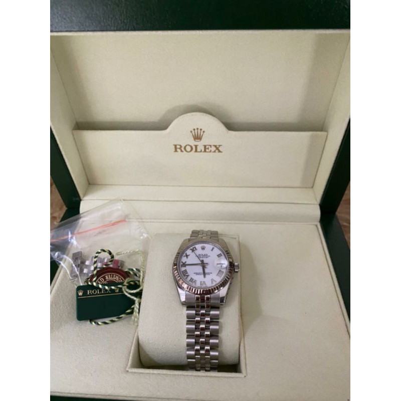 preloved jam tangan wanita rolex 31 mm original
