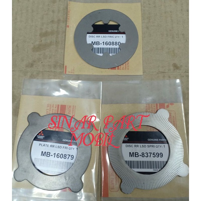 PLATE DISC LSD/ WASHER LSD TRITON ( KAMPAS GIGI GARDAN) 1SET