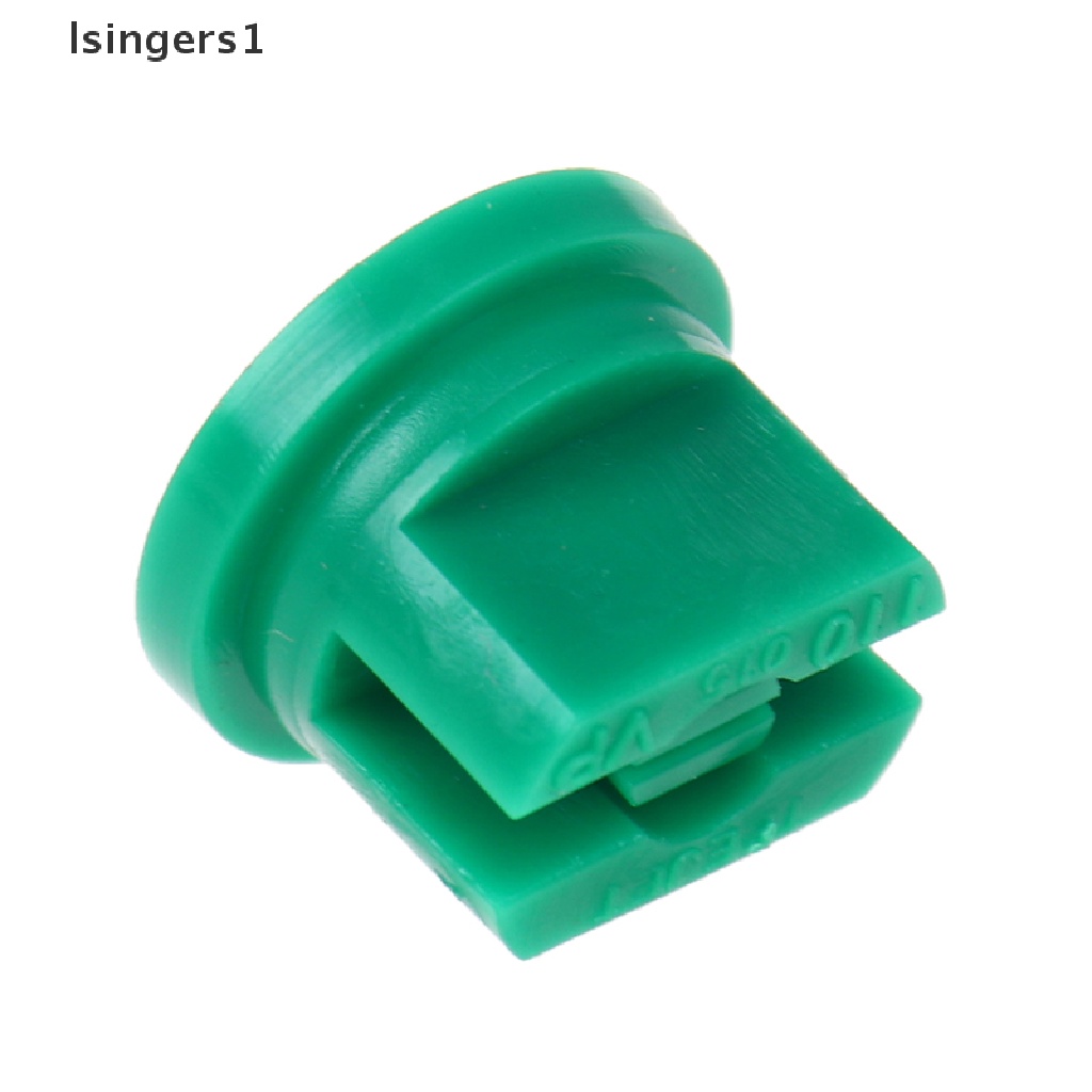 (lsingers1) 5pcs Nozzle Spray Atomisasi Tekanan Tinggi Bentuk Kipas Untuk Irigasi Tanaman