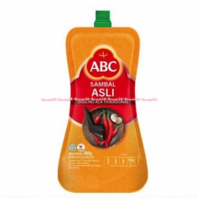 Sambal ABC Sambal Asli Pouch Kemasan Plastik 380gr Sambel ABC Refill Plastik