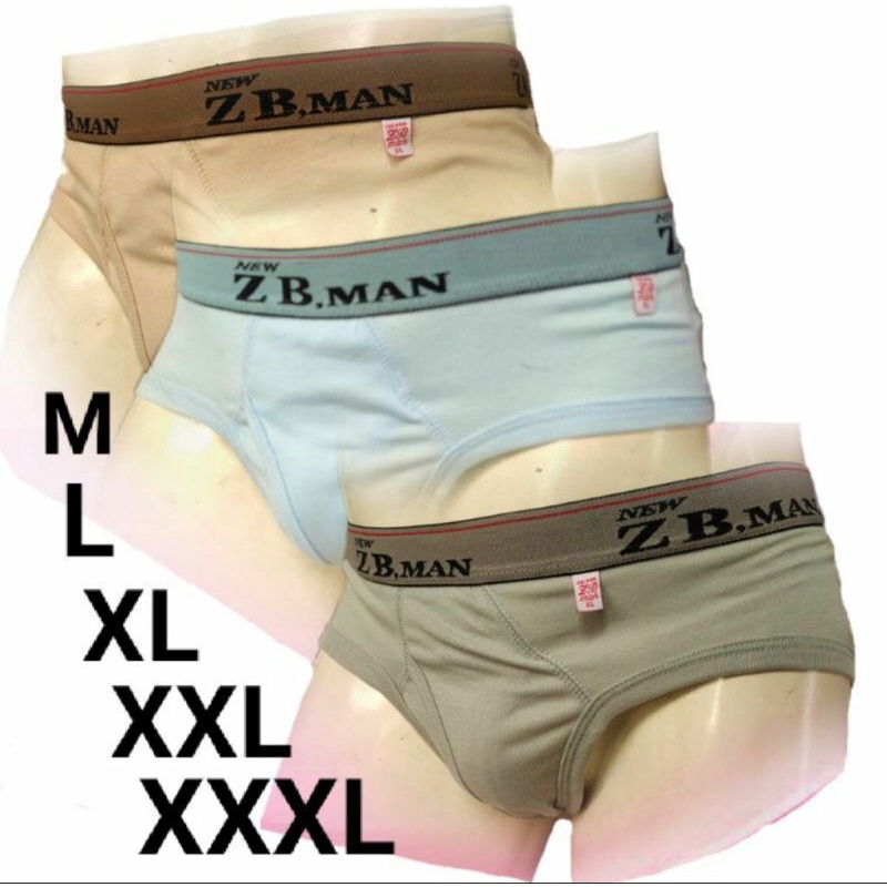 Celana Dalam Pria Sempak Jumbo Cd Boxer ZB MAN / CD Boxer Kareshi