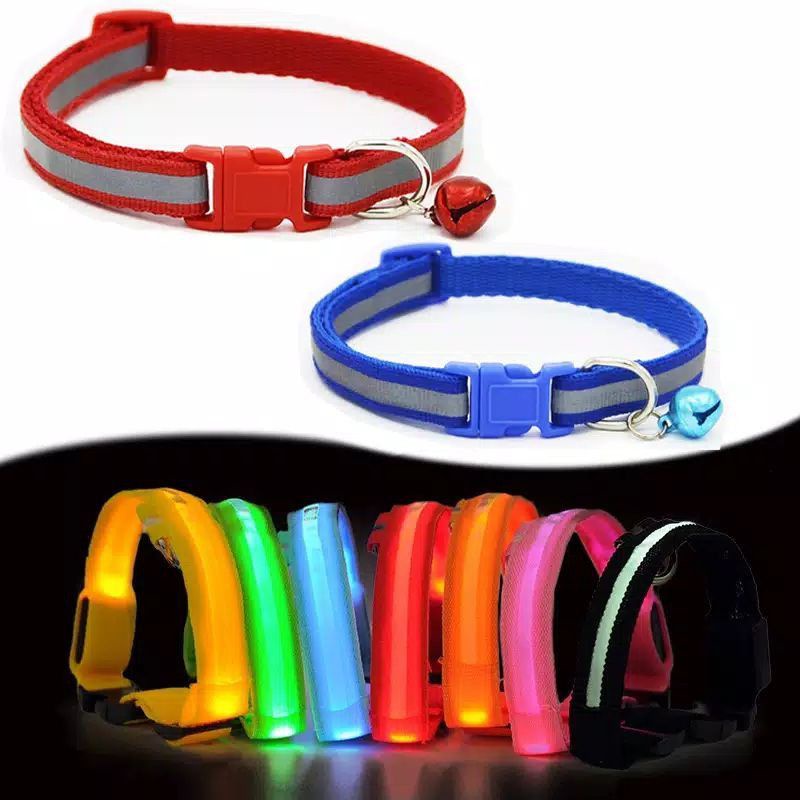 Kalung Kucing Premuim Glow In The Dark