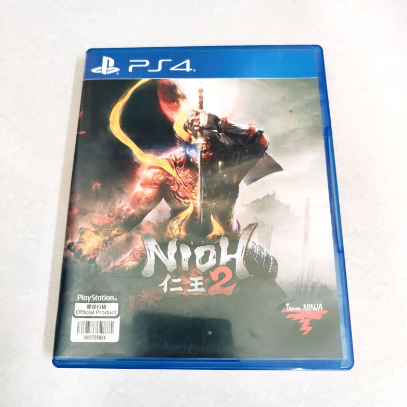 PS4 Nioh 2 Preloved BD Kaset