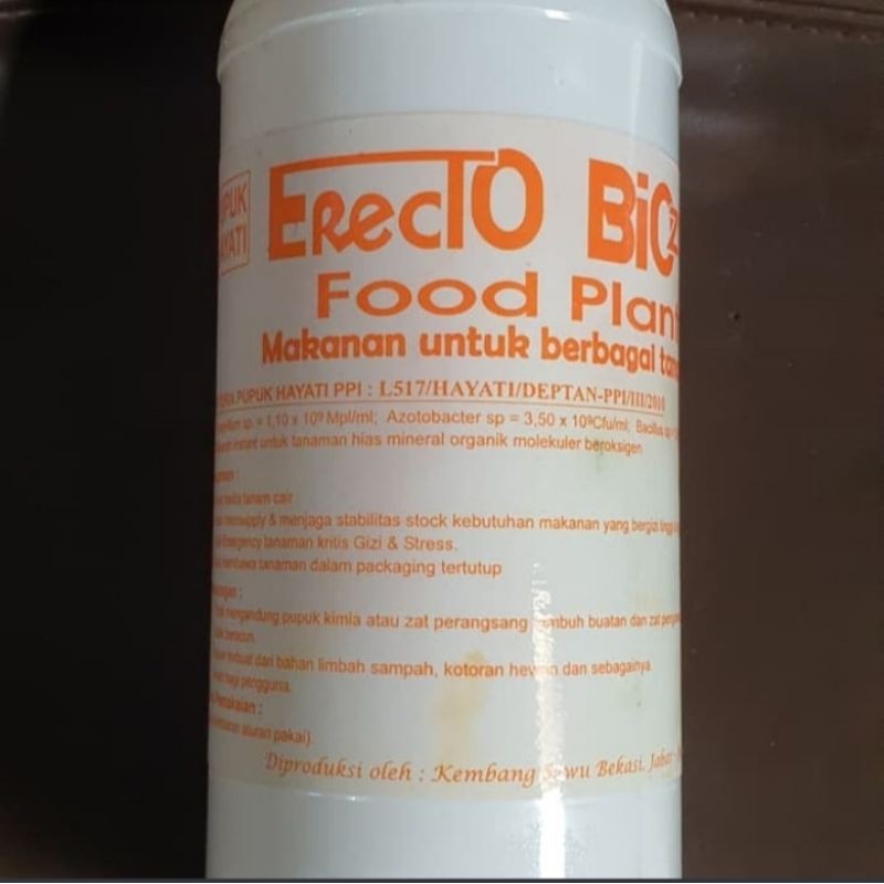 Pupuk Cair Organik Erecto Biozon 1 Liter