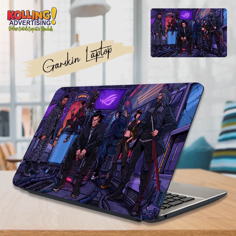 Garskin Laptop ASUS ROG Character Skin Laptop Stiker Laptop
