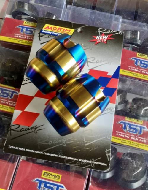 jalu as roda depan mio beat scoopy fino vario nmax pcx ninja vixion dll two tone universal