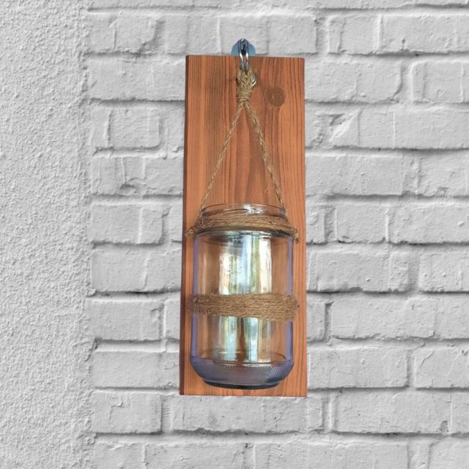 ,,,,,,,] Pot Gantung - Rak Tanaman Gantung - Pot Dinding - Vas Kaca